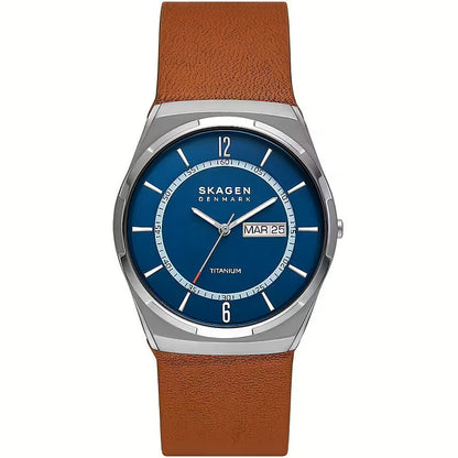 SKAGEN DENMARK MELBYE TITANIUM SKW6906 Day & Date Armbanduhr 40 mm ansicht-2