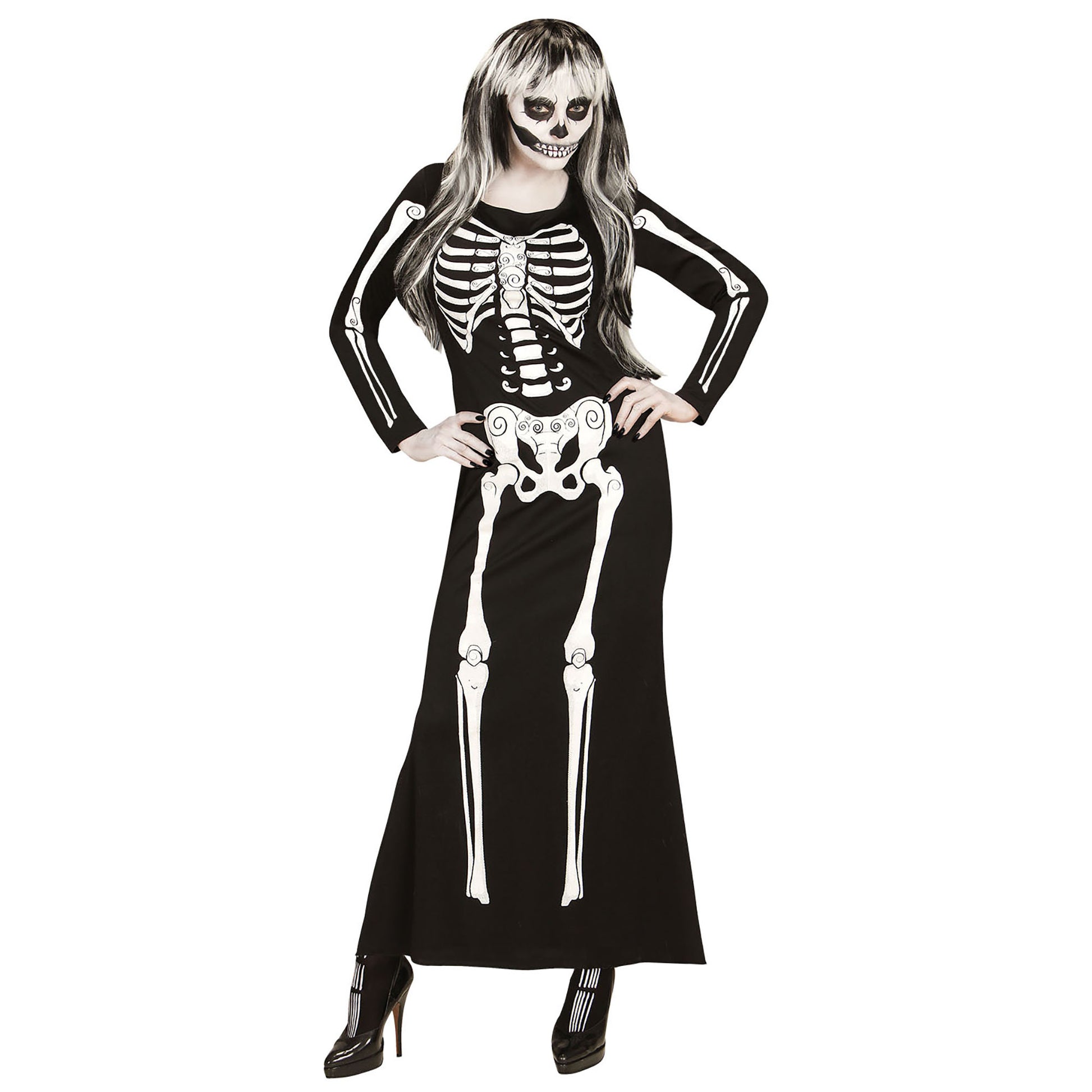 "SKELEGANCE" (Kleid) – Vorderansicht