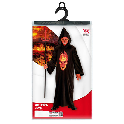 "SKELETON DEVIL" (Robe mit Kapuze) – Ansicht 3