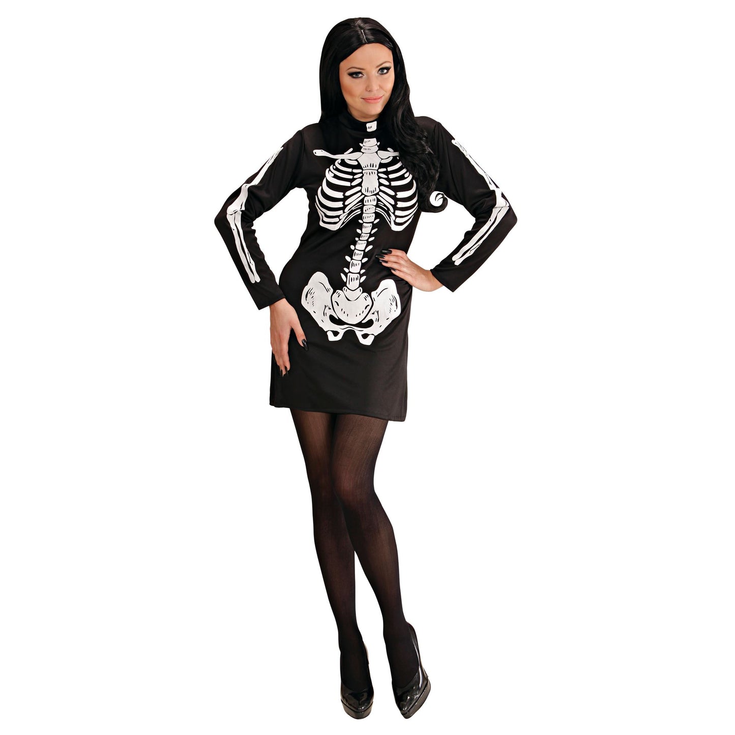 "SKELETON GIRL" (Kleid) – Detailansicht