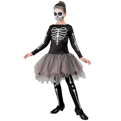 "SKELETON TÄNZERIN" (Kleid mit Tutu) – Ansicht 3