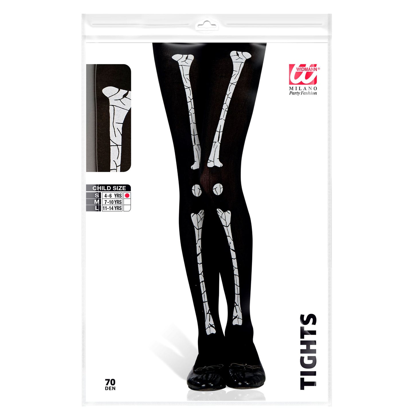 "SKELETT STRUMPFHOSE" 70 DEN – Detailansicht
