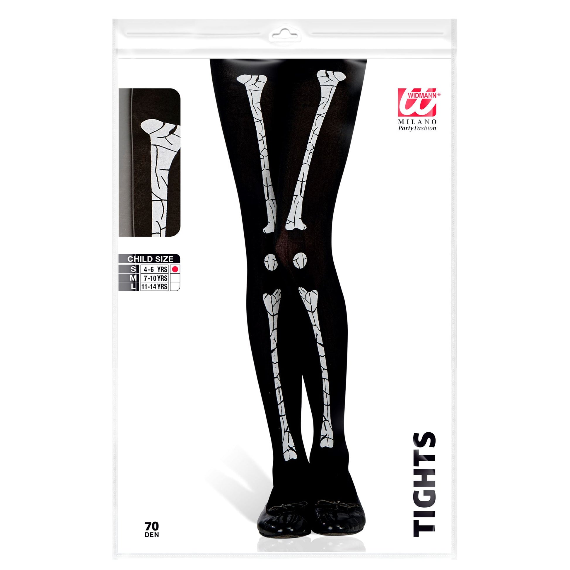 "SKELETT STRUMPFHOSE" 70 DEN – Detailansicht