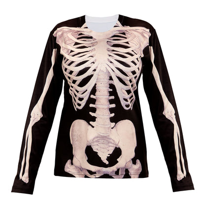"SKELETTFRAU" (Longsleeve) – Ansicht 4