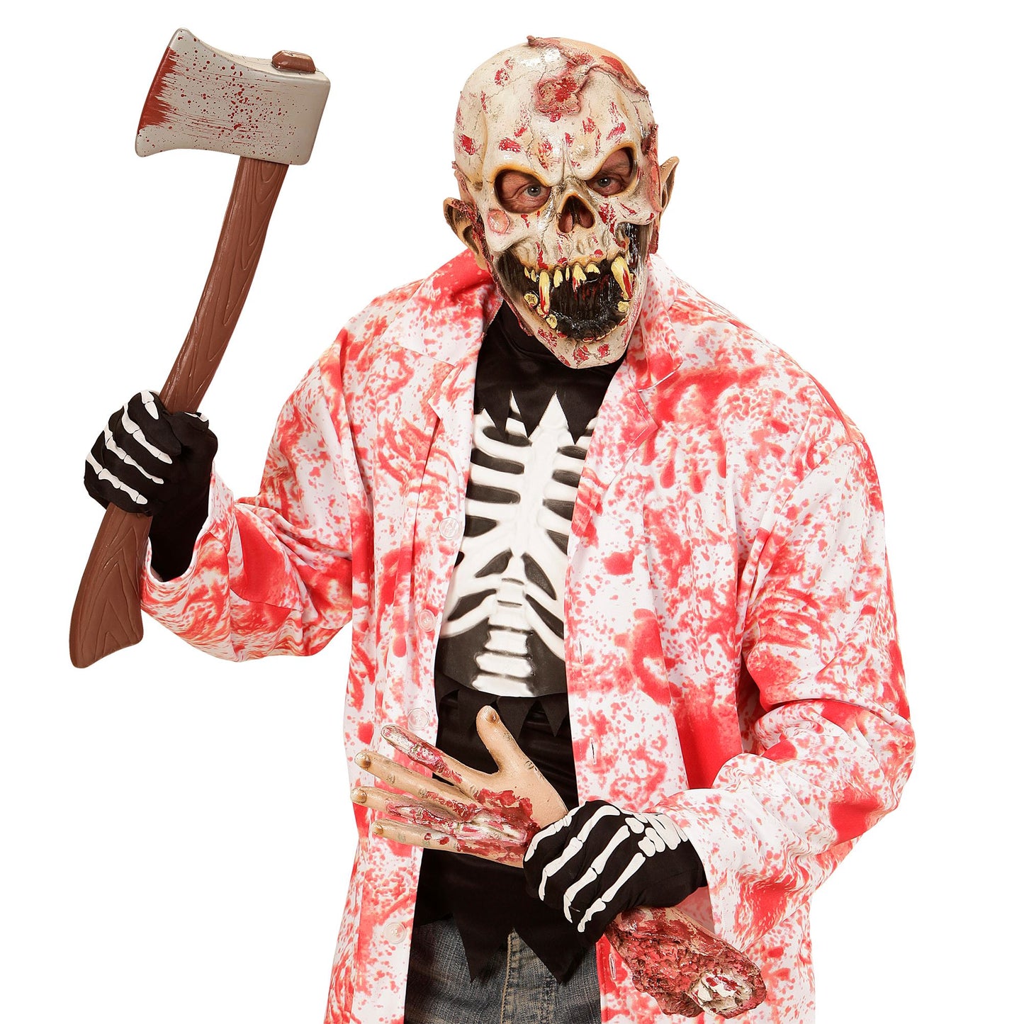 "SKELETTHANDSCHUHE" in Erwachsenengröße – Ansicht 3