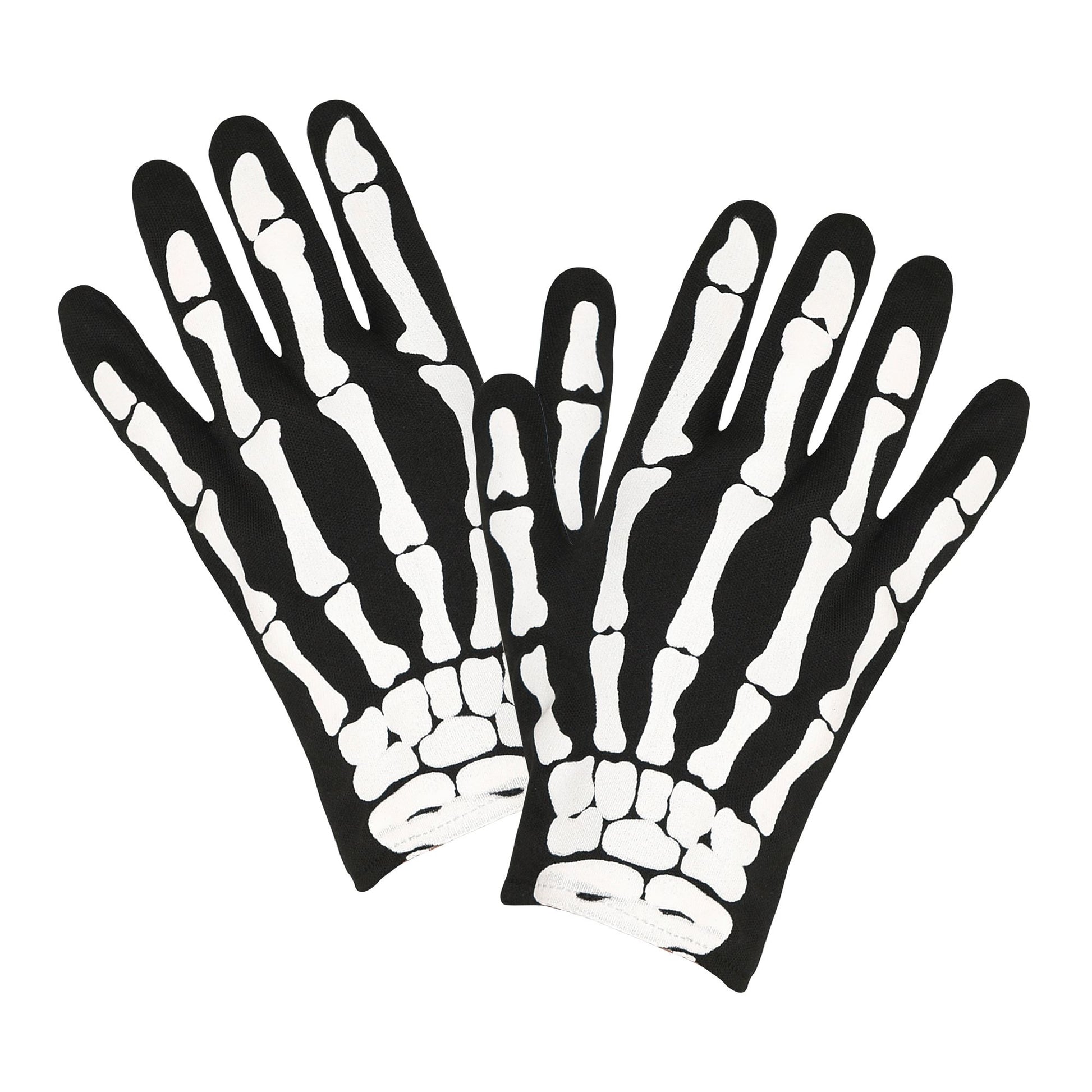 "SKELETTHANDSCHUHE" in Kindergröße – Vorderansicht