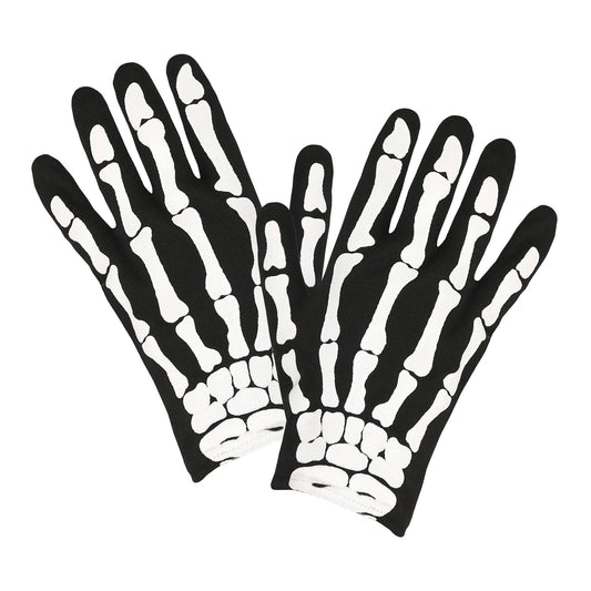 "SKELETTHANDSCHUHE" in Kindergröße – Vorderansicht