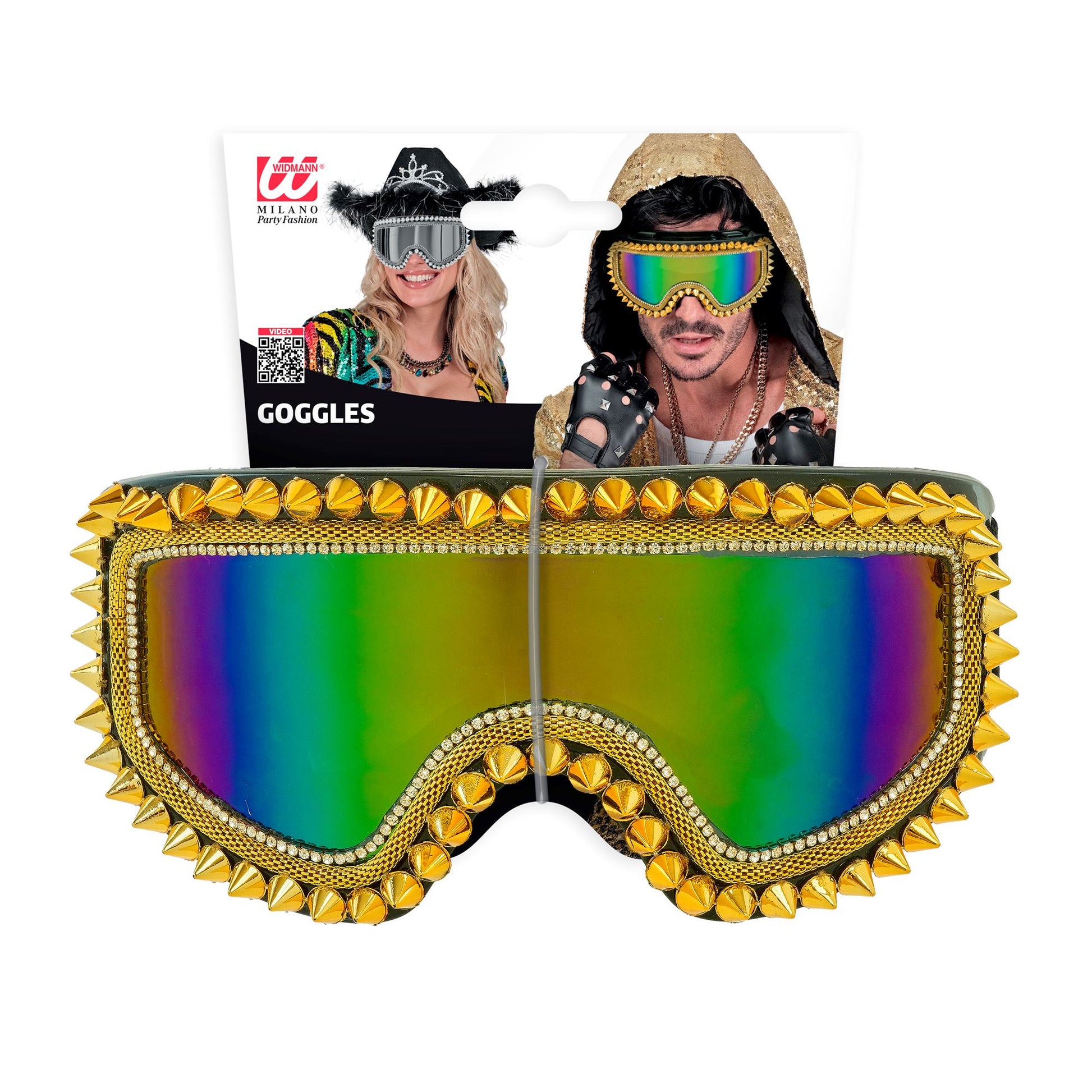 "SKIBRILLE APRÈS-SKI / FESTIVAL MIT GOLDENEN NIETEN UND STRASS" – Detailansicht
