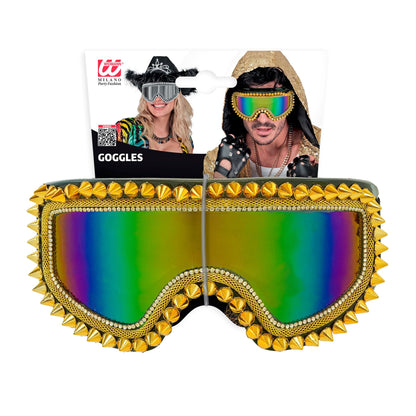 "SKIBRILLE APRÈS-SKI / FESTIVAL MIT GOLDENEN NIETEN UND STRASS" – Detailansicht