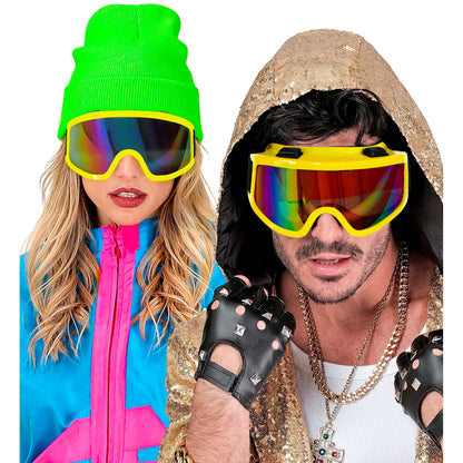 "SKIBRILLE APRÈS-SKI / FESTIVAL NEON GELB" – Ansicht 3