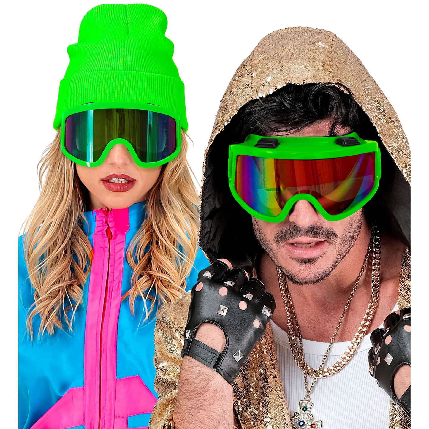 "SKIBRILLE APRÈS-SKI / FESTIVAL NEON GRÜN" – Ansicht 3