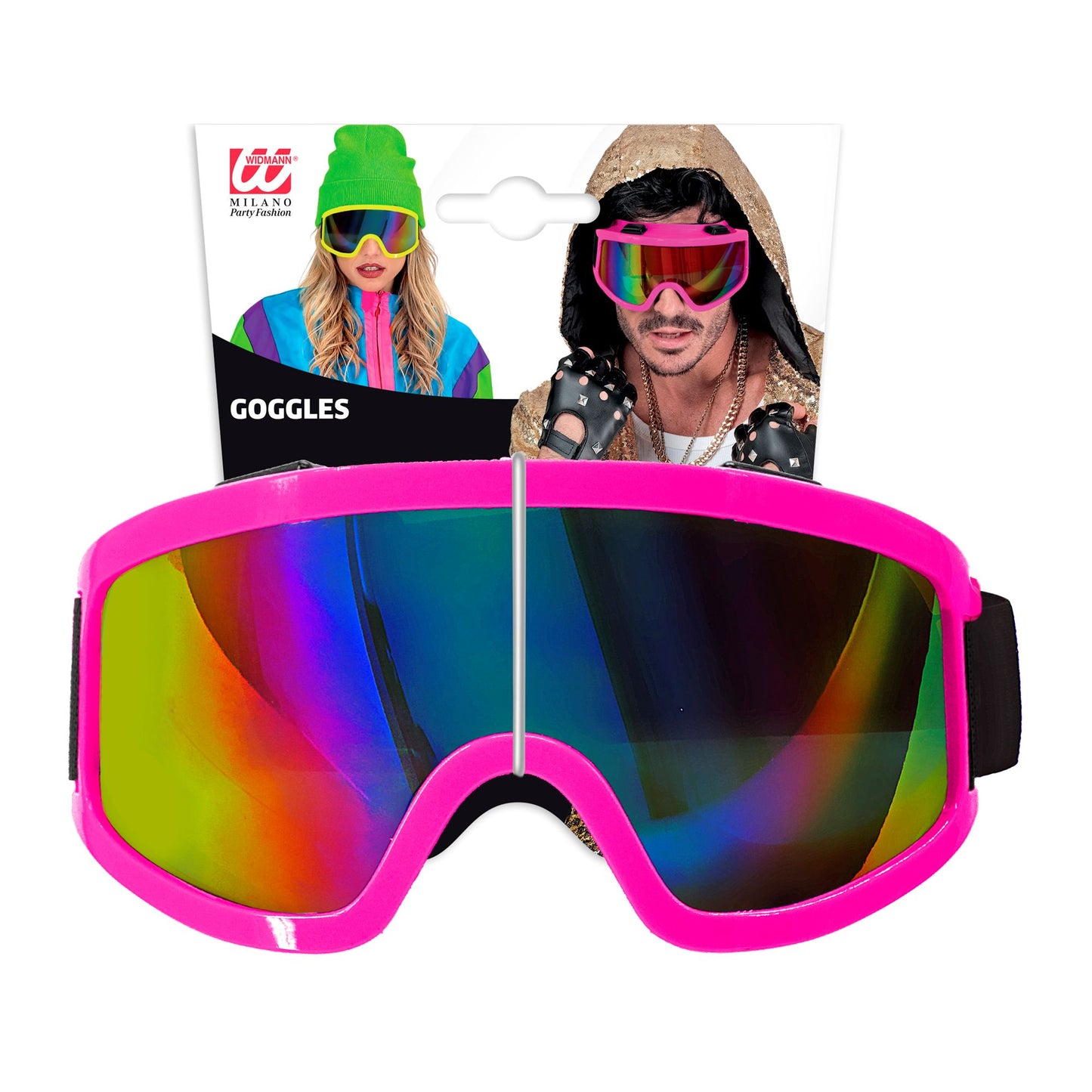 "SKIBRILLE APRÈS-SKI / FESTIVAL NEON PINK" – Detailansicht