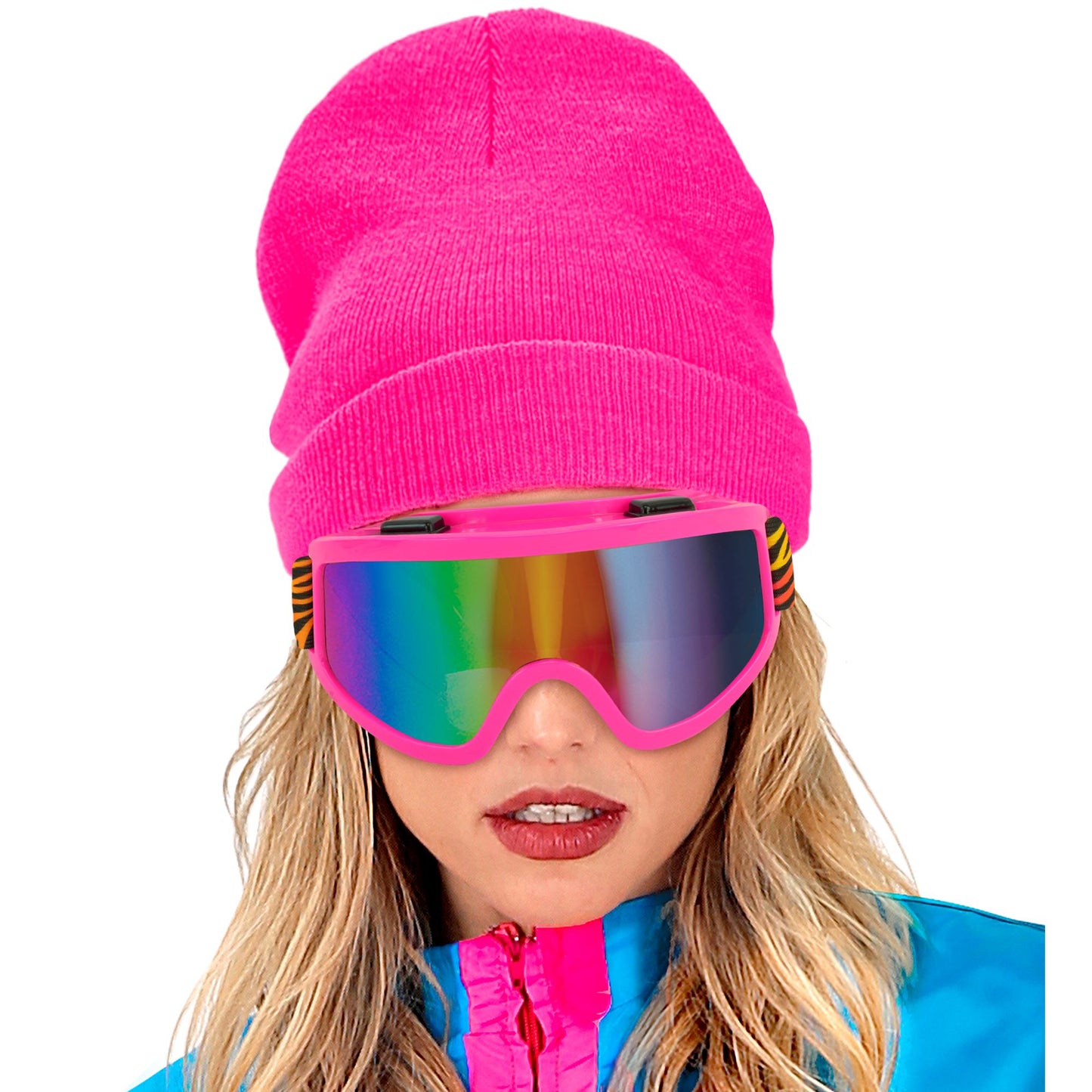 "SKIBRILLE APRÈS-SKI / FESTIVAL REGENBOGEN TIGERMUSTER" – Ansicht 4