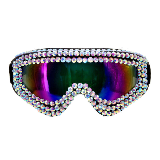 "SKIBRILLE APRÈS-SKI / FESTIVAL STRASS" – Vorderansicht