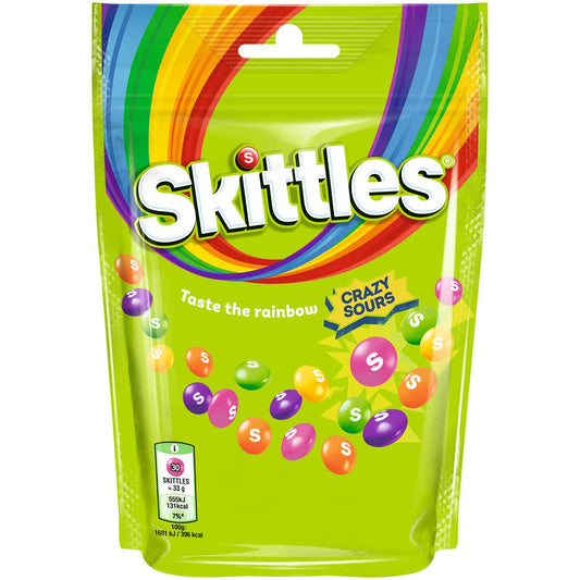 Skittles Crazy Sours 136g - Candyshop.ch