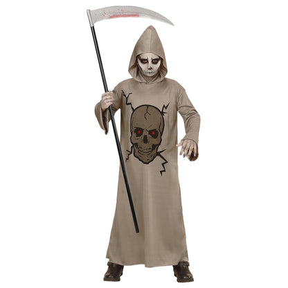 "SKULL MASTER" (Robe mit Kapuze) – Vorderansicht