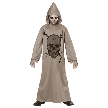 "SKULL MASTER" (Robe mit Kapuze) – Detailansicht
