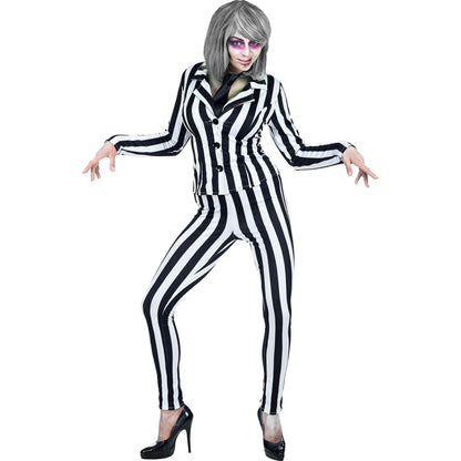 "SLEAZY GHOST" (Blazer, Hose, Krawatte) – Vorderansicht
