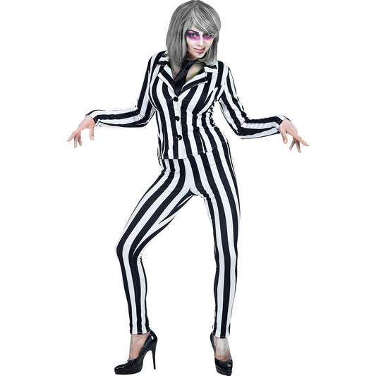 "SLEAZY GHOST" (Blazer, Hose, Krawatte) – Vorderansicht
