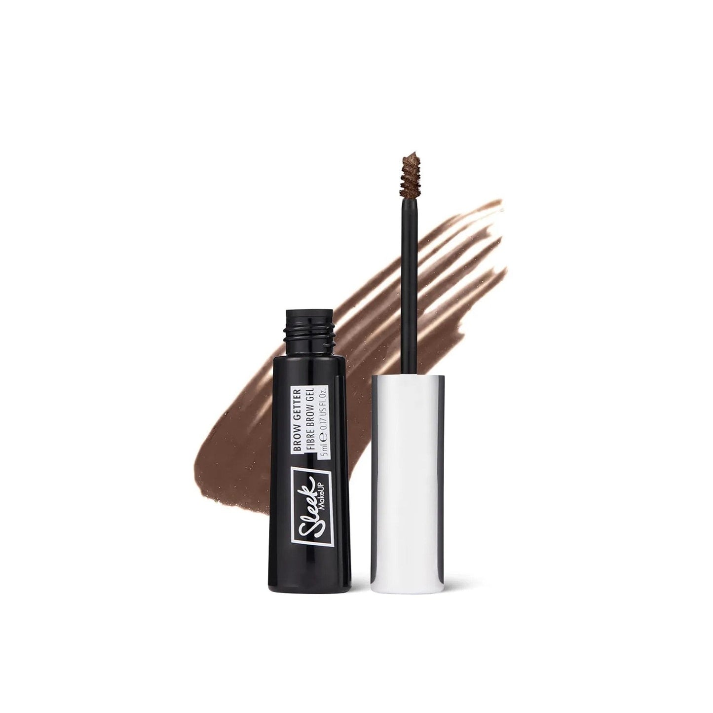 SLEEK SLEEK Brow Getter Fibre Brow Gel Augenbrauengel Ash Brown 5 ml Kosmetik