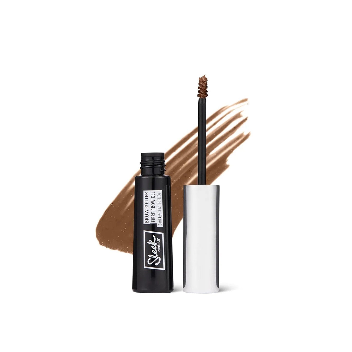 SLEEK SLEEK Brow Getter Fibre Brow Gel Medium Brown 5 ml Augenbrauengel Kosmetik