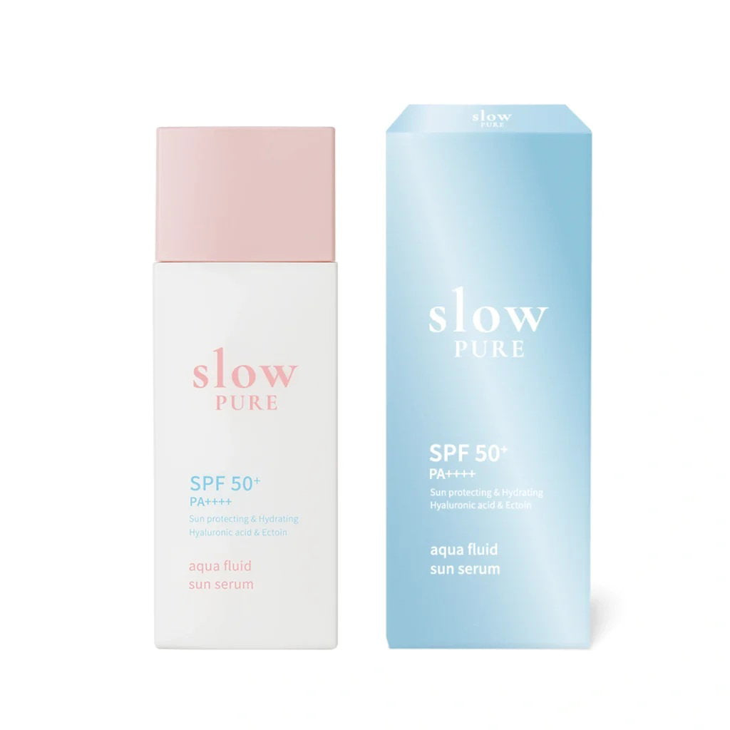 Slowpure, Aqua Fluid Sun, Protecting, Tag, Serum, Für das Gesicht, SPF 50, 50 ml