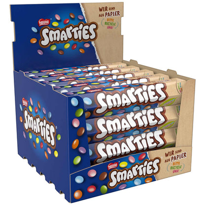 Smarties 130g Schokolinsen mit Zuckerüberzug – Detailansicht