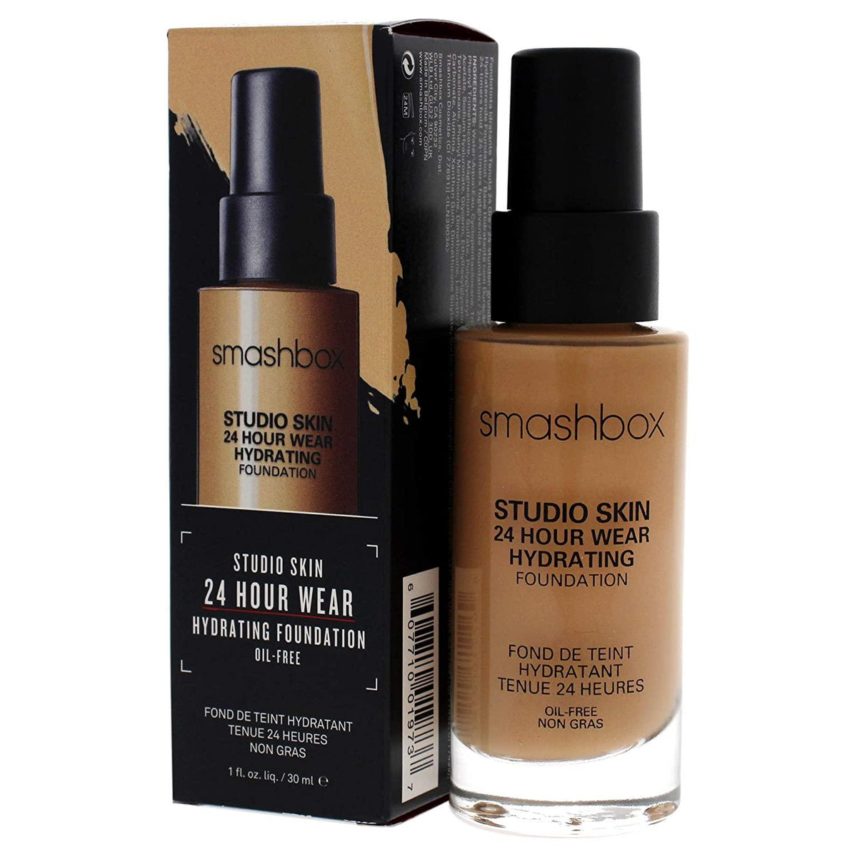 Smashbox, Studio Skin, Flüssige Grundierung, 2,3, Hell Mittelwarm, 30 ml *Tester