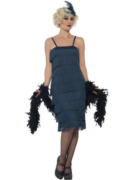 Flapper Kleid Grün – Smiffys 1920er Jahre Carla Kostüm Dress - Fasnacht24.ch