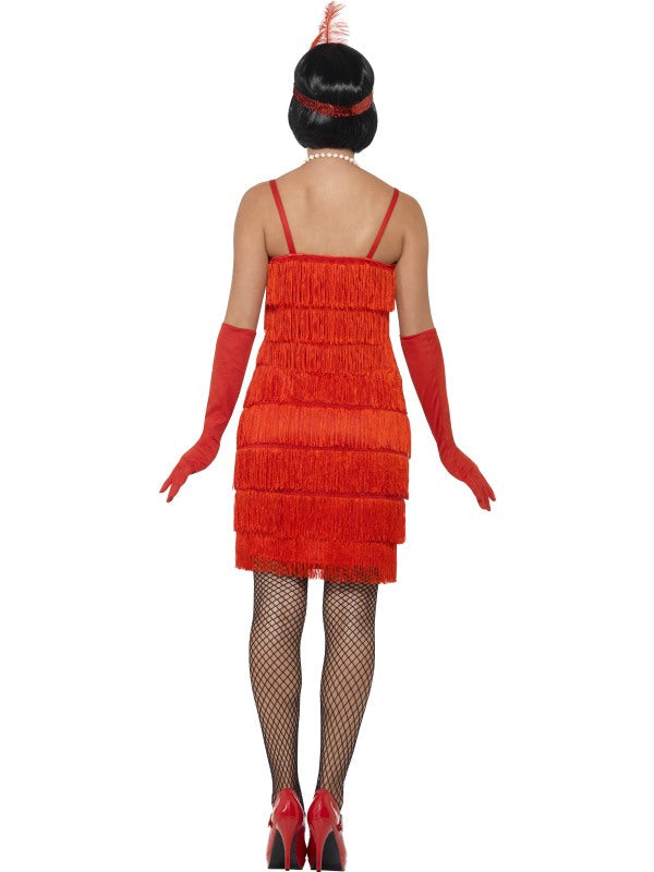 Smiffys Rotes 1920er Jahre Flapper Kleid – Marta Marie Kostüm - Fasnacht24.ch