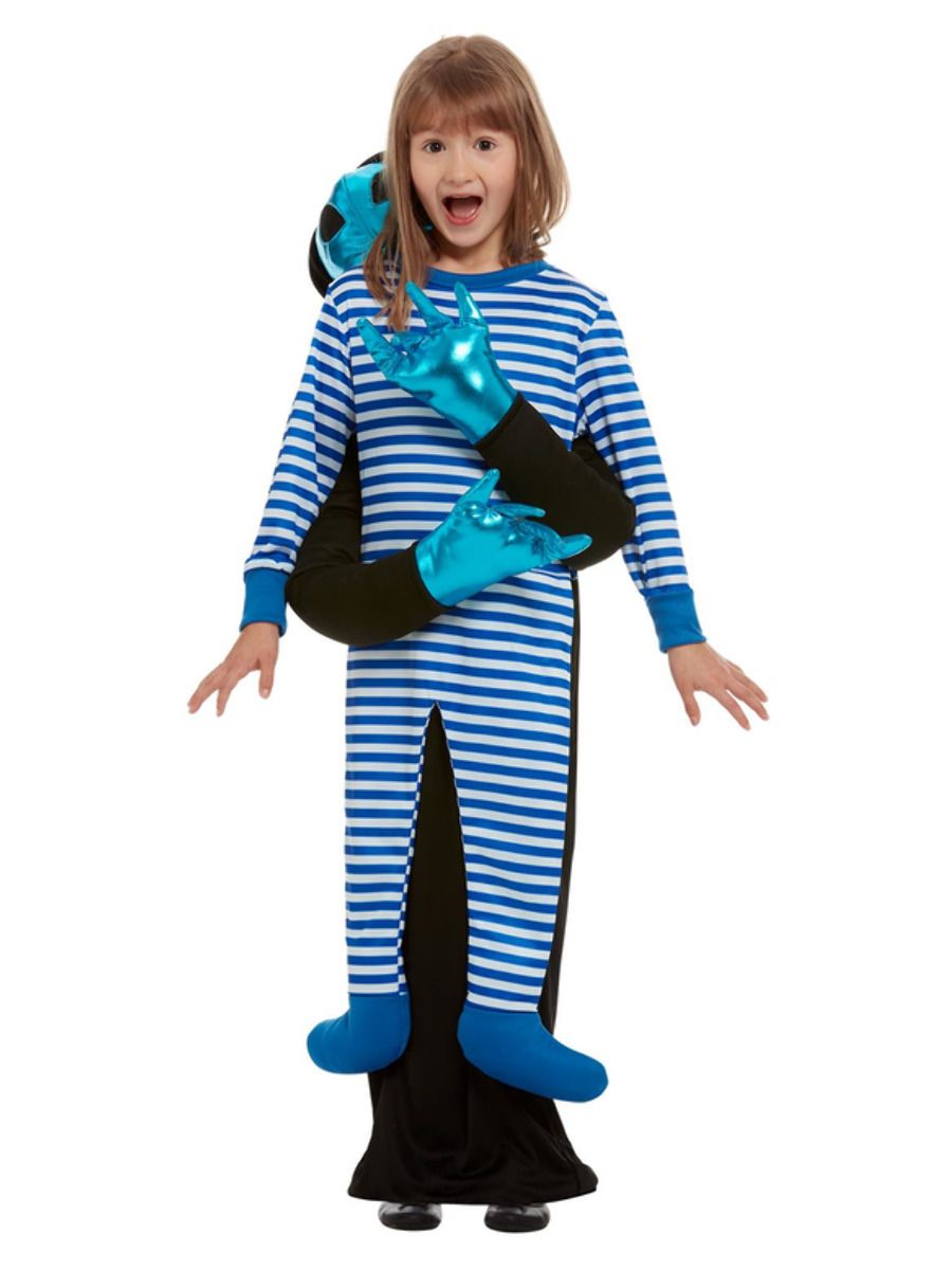 Smiffys Alien Kinder Rucksack – Verstellbare Träger, Polyester - Fasnacht24.ch