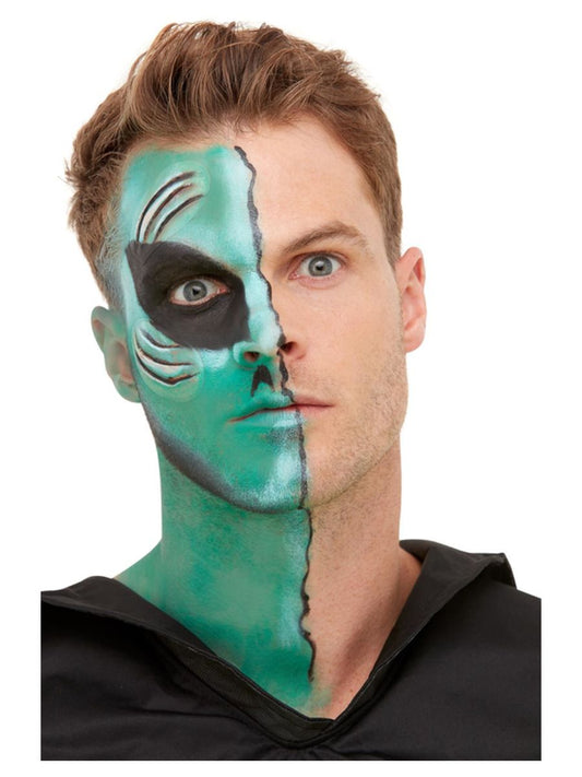 Smiffys Alien Makeup Kit – Aqua Schminke & Latexnarben für Cosplay - Fasnacht24.ch