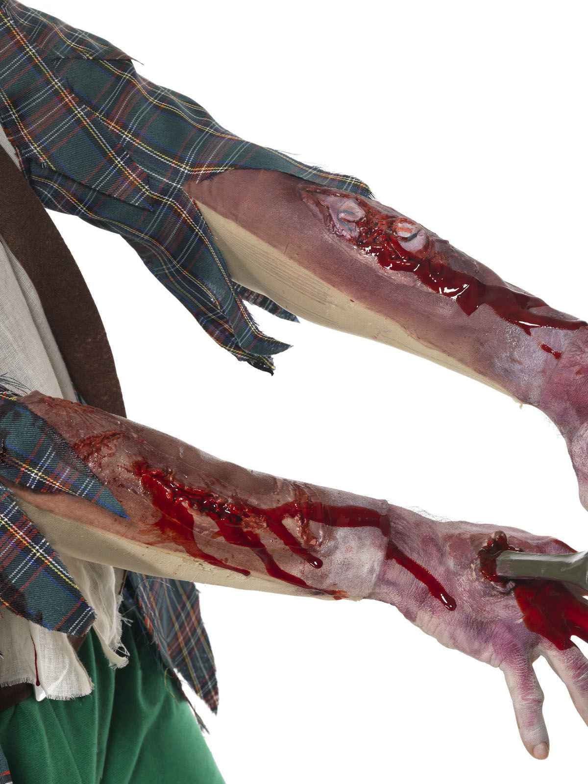 Latex Armsleeves Mit Narben Und Schnitten – Smiffys Halloween Cosplay - Fasnacht24.ch