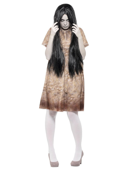 Smiffys Damen Halloween Kostüm Böser Geist mit Perücke – Größe L - Fasnacht24.ch