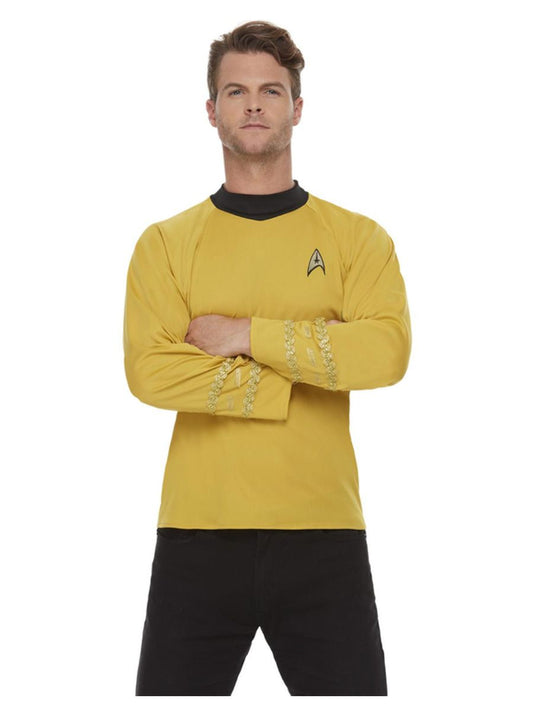 Smiffys Captain Kirk Uniform – Original Series Gold Cosplay Kostüm - Fasnacht24.ch
