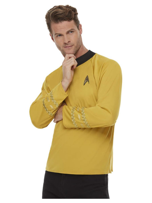 Smiffys Captain Kirk Uniform – Original Series Gold Cosplay Kostüm - Fasnacht24.ch