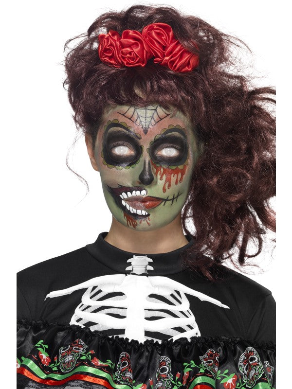 Smiffys Horror Zombie Make-Up Set – Transfer Folien & Cremes - Fasnacht24.ch – Detailansicht