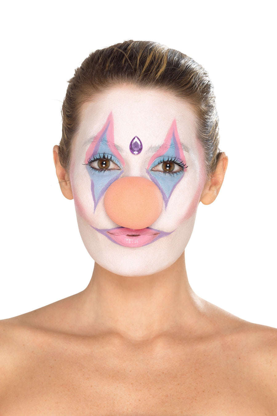 Clown Make-Up Set Smiffys – Aqua Mehrfarbig Mit Glitzer – Detailansicht