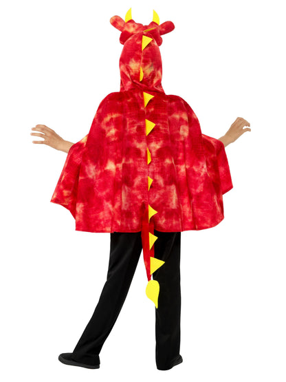 Smiffys Kinder Drachenumhang Poncho Mit Kapuze – Leicht & Atmungsaktiv - Fasnacht24.ch