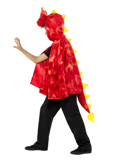 Smiffys Kinder Drachenumhang Poncho Mit Kapuze – Leicht & Atmungsaktiv - Fasnacht24.ch