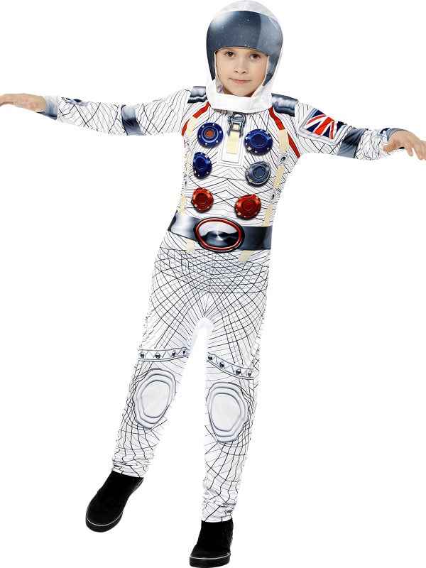 Smiffys Kinderkostüm Astronaut Weiss mit Helm - Fasnacht24.ch – Produktansicht