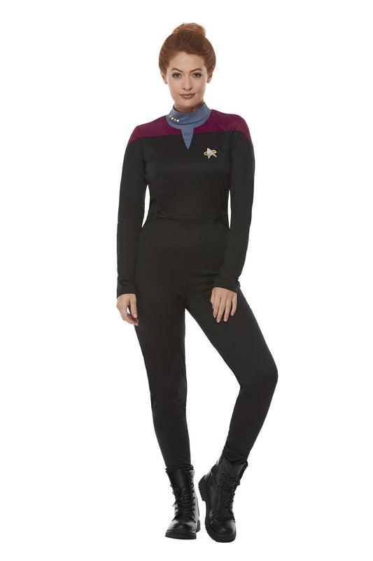 Star Trek Voyager Commander Janeway Uniform – Smiffys Cosplay Jumpsuit - Fasnacht24.ch