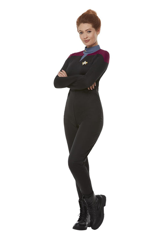 Star Trek Voyager Commander Janeway Uniform – Smiffys Cosplay Jumpsuit - Fasnacht24.ch