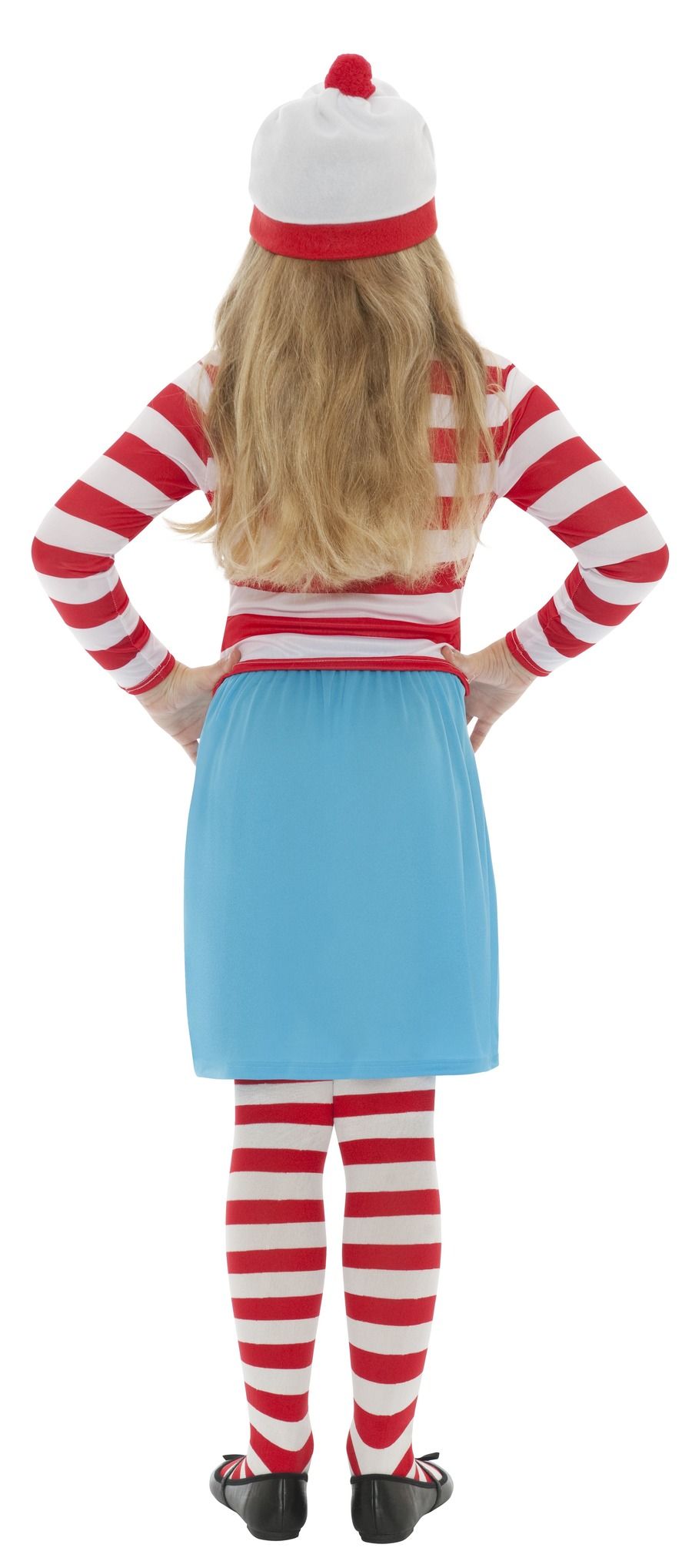 Smiffys Wenda Kinderkostüm – Rot-Weiß Gestreiftes Outfit Für Karneval - Fasnacht24.ch