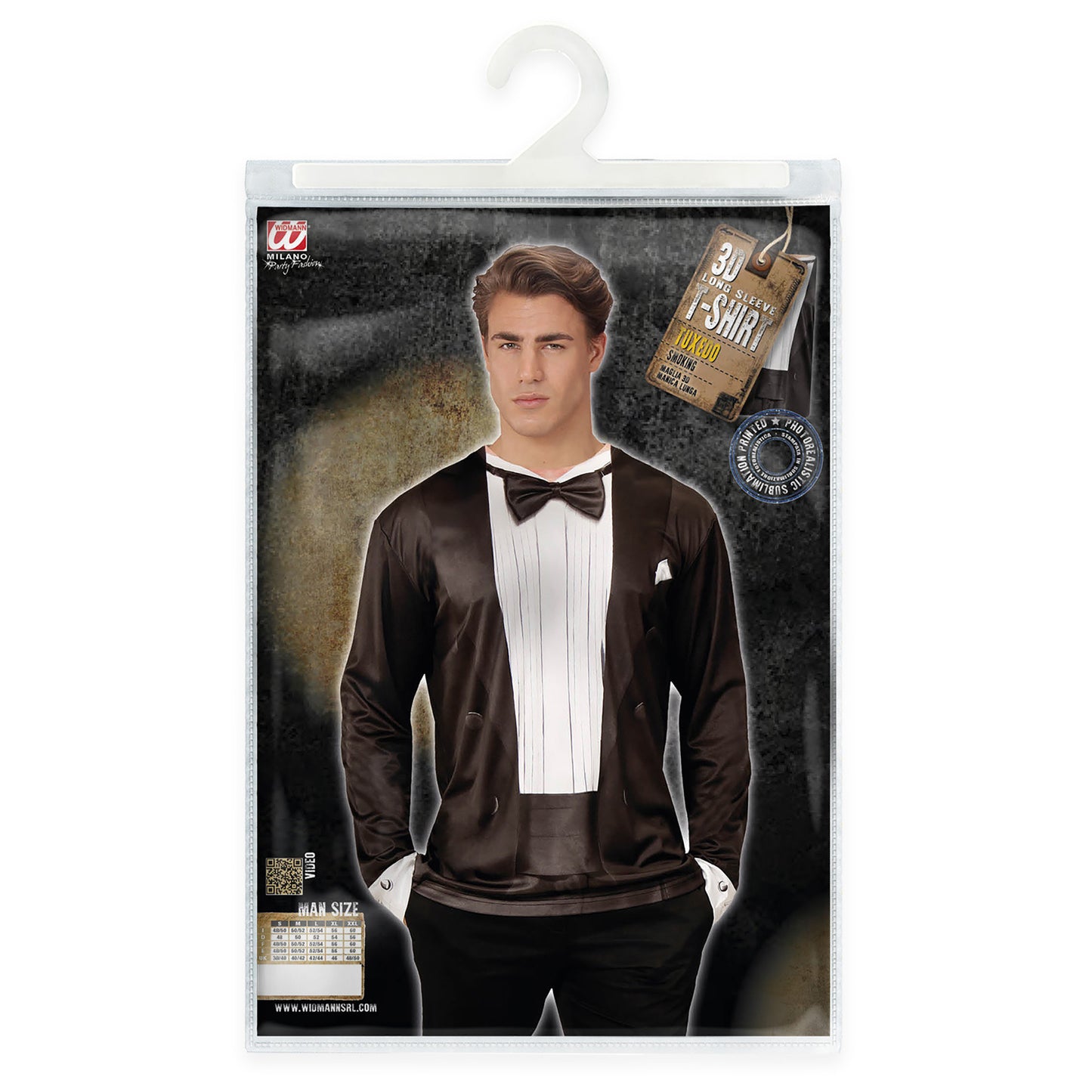 "SMOKING" (in Fotosublimation bedrucktes Longsleeve) – Ansicht 5