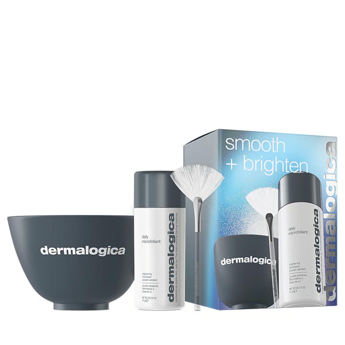 Dermalogica Hautpflegeset Smooth + Brighten Set Dermalogica: Daily Microfoliant, Exfoliating, Exfoliating Powder, 74 g + Masq