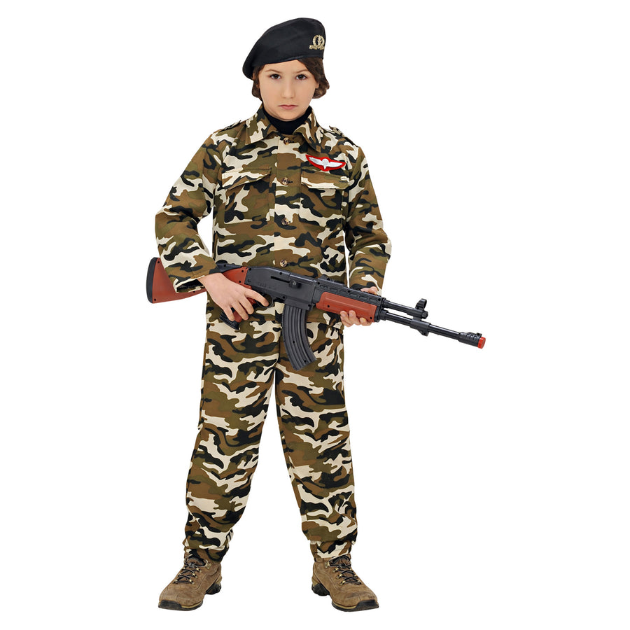 "SOLDAT" (Coat, Hose, Baskenmuetze) – Vorderansicht