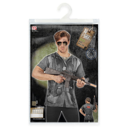 "SOLDAT" (in Fotosublimation bedrucktes T-Shirt) – Ansicht 5