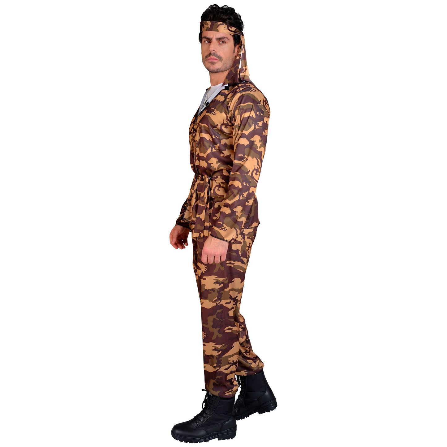 "SOLDAT" (Oberteil, Hose, Gürtel, Stirnband) – Ansicht 3
