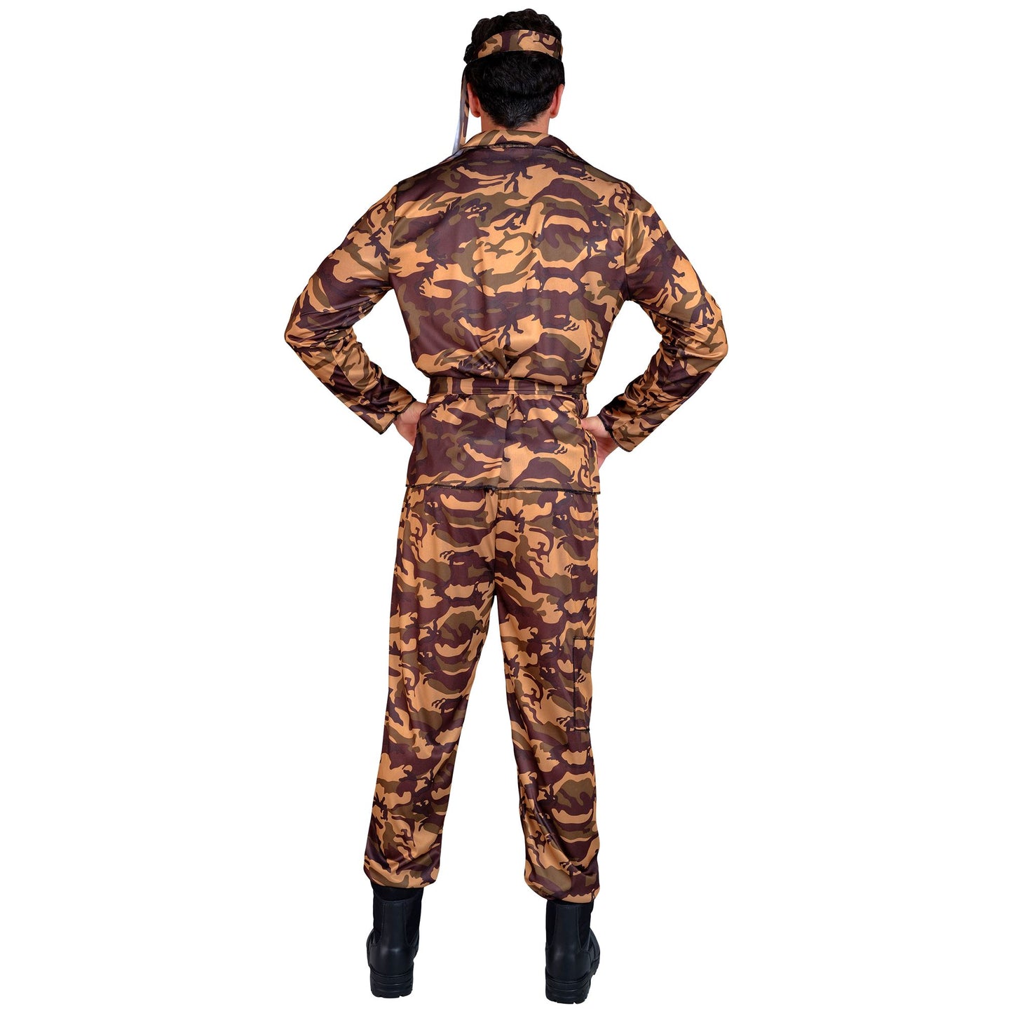 "SOLDAT" (Oberteil, Hose, Gürtel, Stirnband) – Ansicht 4